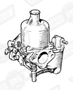 CARBURETTER-HS4-FIXED NEEDLE-850cc'64-'67-AUTOMATIC