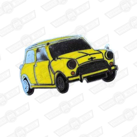 BADGE-LAPEL-YELLOW MINI