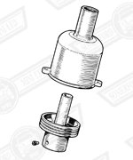 SUCTION CHAMBER ASSY.-HS2-FOR BIASED NEEDLE CARBS.