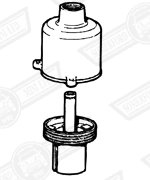 SUCTION CHAMBER-FOR MAC10031 & MAC10032 HIF38 CARBS.