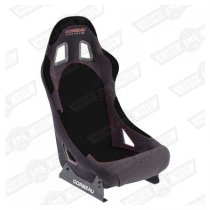 CORBEAU FORZA SPORT SEAT- BLACK VINYL