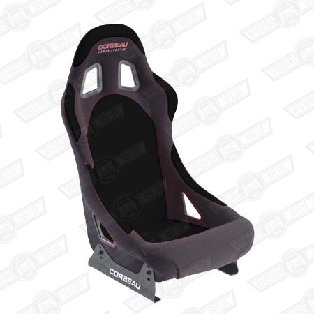 CORBEAU FORZA SPORT SEAT- BLACK VINYL