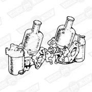 CARBURETTER-HS2-PAIR-1275 COOPER S-'69-'71