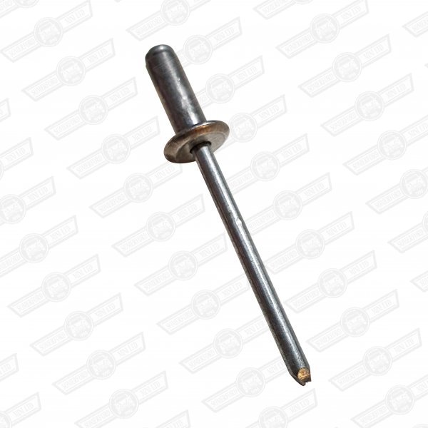 RIVET-DOME HEAD,OPEN END-3/16'' DIA. x 1/2'' LONG