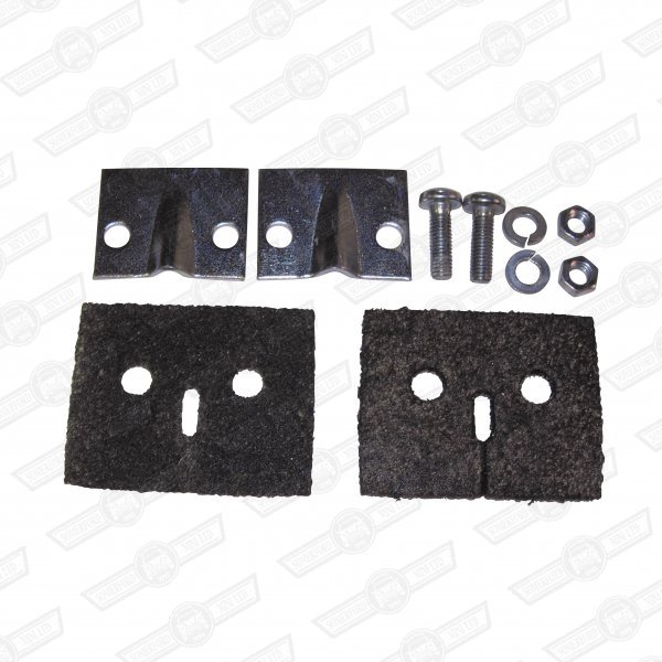 HANDBRAKE CABLE GUIDE KIT(2 x guides, 2 x plates & hardware)