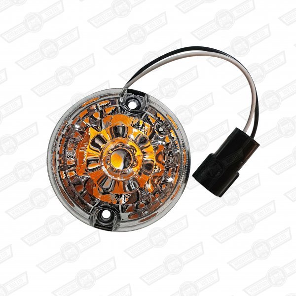 INDICATOR UNIT-FRONT, CLEAR LENS, LED BULB.use with S6081LED