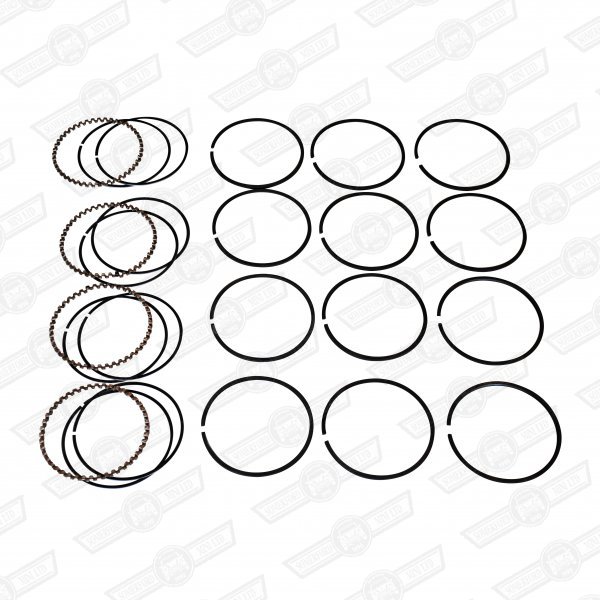 RING SET-4 RING PISTONS 1275GT '69-'80 STD