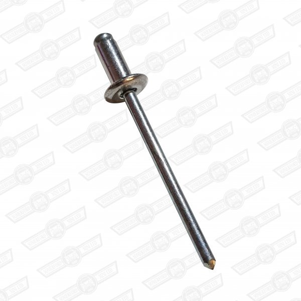 POP RIVET-DOMED HEAD, OPEN END 1/8'' DIA. x 9/32''