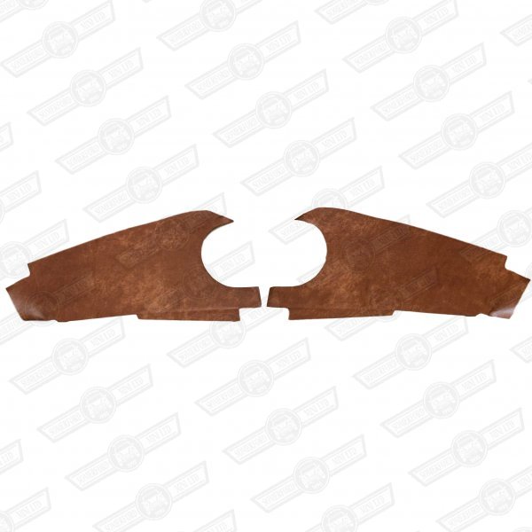 DASH LINERS-PAIR-AUTUMN LEAF-OVAL SPEEDO-'61-'69