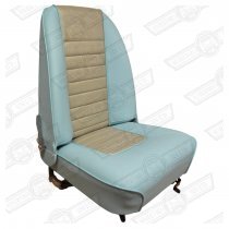 SEAT-HIGH BACKED RECLINING-LH-POW.BLUE/GOLD BROCA-MK1 MODELS