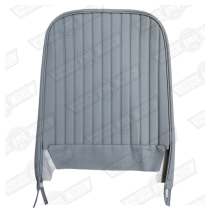 FRONT SEAT SQUAB COVER-CUMULUS GREY-'61-'67