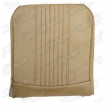 FRONT SEAT CUSHION COVER-BISCUIT-STD.SEATS '69-'73