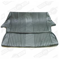 REAR SEAT COVER KIT-SALOON-BLACK-'69-'80