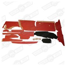 TRIM KIT-COMPLETE-TARTAN RED-CLUBMAN EST.'69-'75-RHD