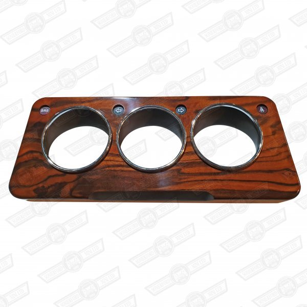 BEZEL-WALNUT,S.BELT & SRS CHROME BEZELTRIPLE INST-JAPAN RHD