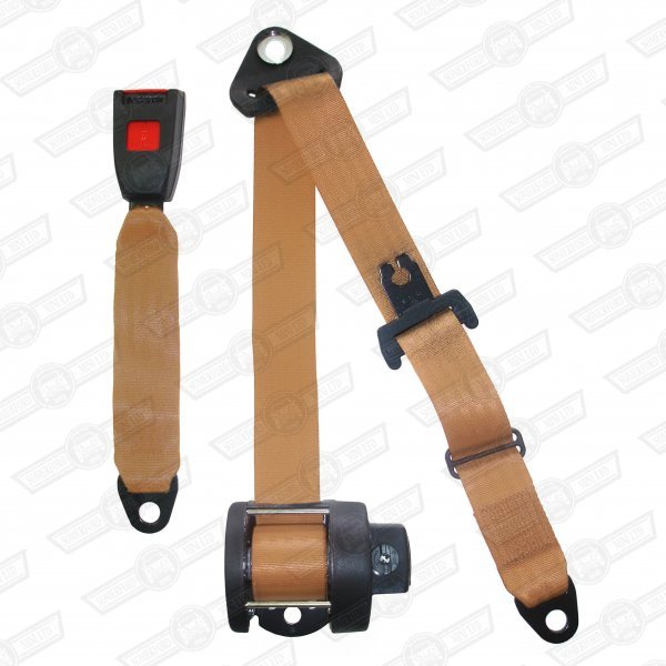 SEAT BELT KIT-REAR INERTIA- 4 POINT. BEIGE