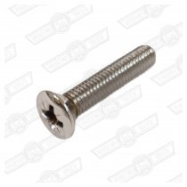 SCREW-CHROME,RAISED COUNTERSUNK,10 UNF x 1''