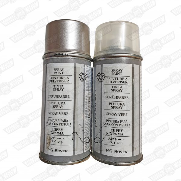 PAINT AEROSOL- PULSAR SILVER & LACQUER '85-'96 BVLC668/MMW