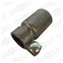 EXHAUST CONVERSION SLEEVE- STD 1 1/4'' TO BIG BORE 1 3/4''