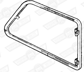 FRAME-1/4 LIGHT LH '69-'71 + ELF & HORNET-'67-'69