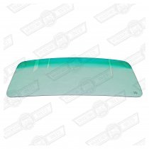 WINDSCREEN-LAMINATED WITH GREEN TOP TINT