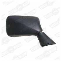 DOOR MIRROR-BLACK-PLASTIC-R/H