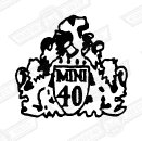 DECAL-BODYSIDE-'MINI 40'-SILVER