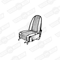 SEAT-HIGH BACKED-MK3,RECLINING-RH AUTUMN LEAF-REPRODUCTION