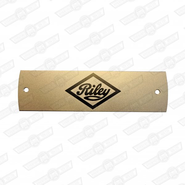 PLATE- ROCKER COVER-'RILEY'-'61-'65