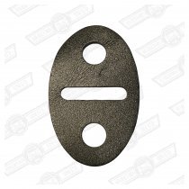 GASKET-FOAM. DOOR STRIKER PLATE. INTERNALLY HINGED CARS