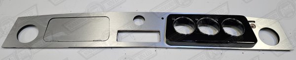 DASH-ALUMINIUM MPI REPLACEMENT 3 + 1 AUX. GAUGES.CHROME BEZELS RHD